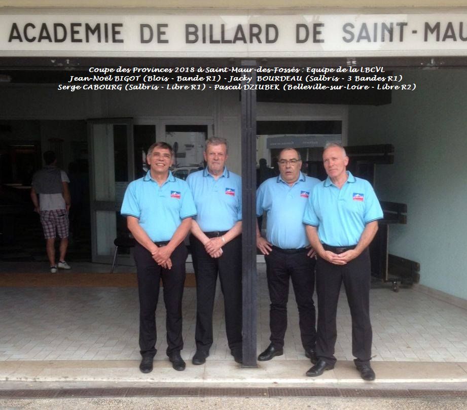 FFB Coupe des Provinces 2018 Equipe Centre