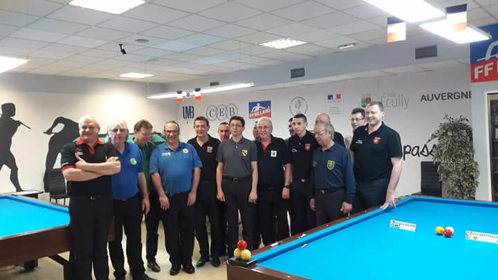 FFB 2017 2018 3 Bandes N2 Finale France Ecully Participants