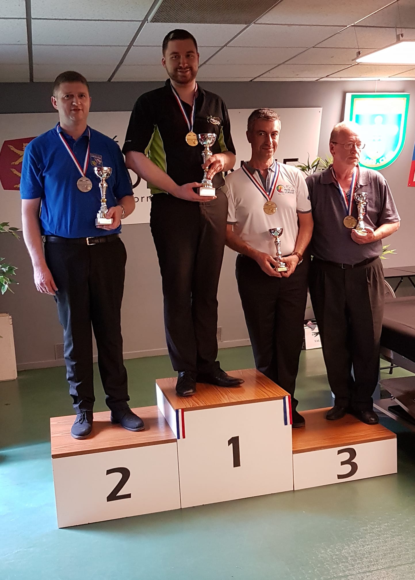 Finale France 5 Quilles N1 des 26 et 27 05 2018 Rouen Podium