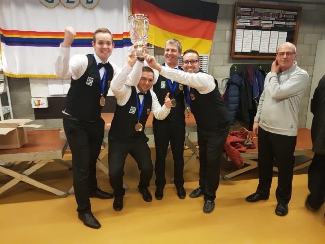 CEB CE 5 Quilles équipes Nationales du 18 03 2018 Allemagne