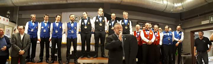 CEB CE 5 Quilles équipes Nationales du 18 03 2018 Podium