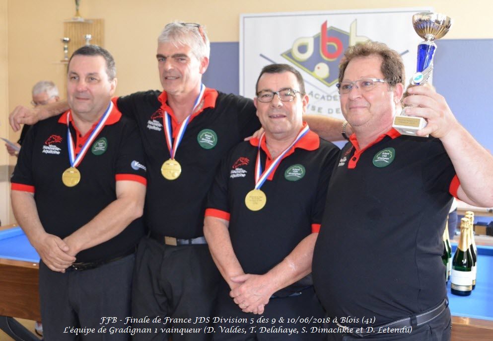 FFB Finale France JDS D5 2018 Blois Gradignan