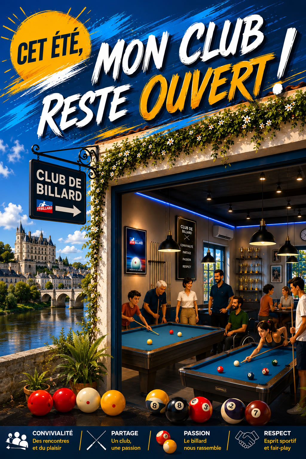 CSDB 37 Cet été mon club reste ouvert