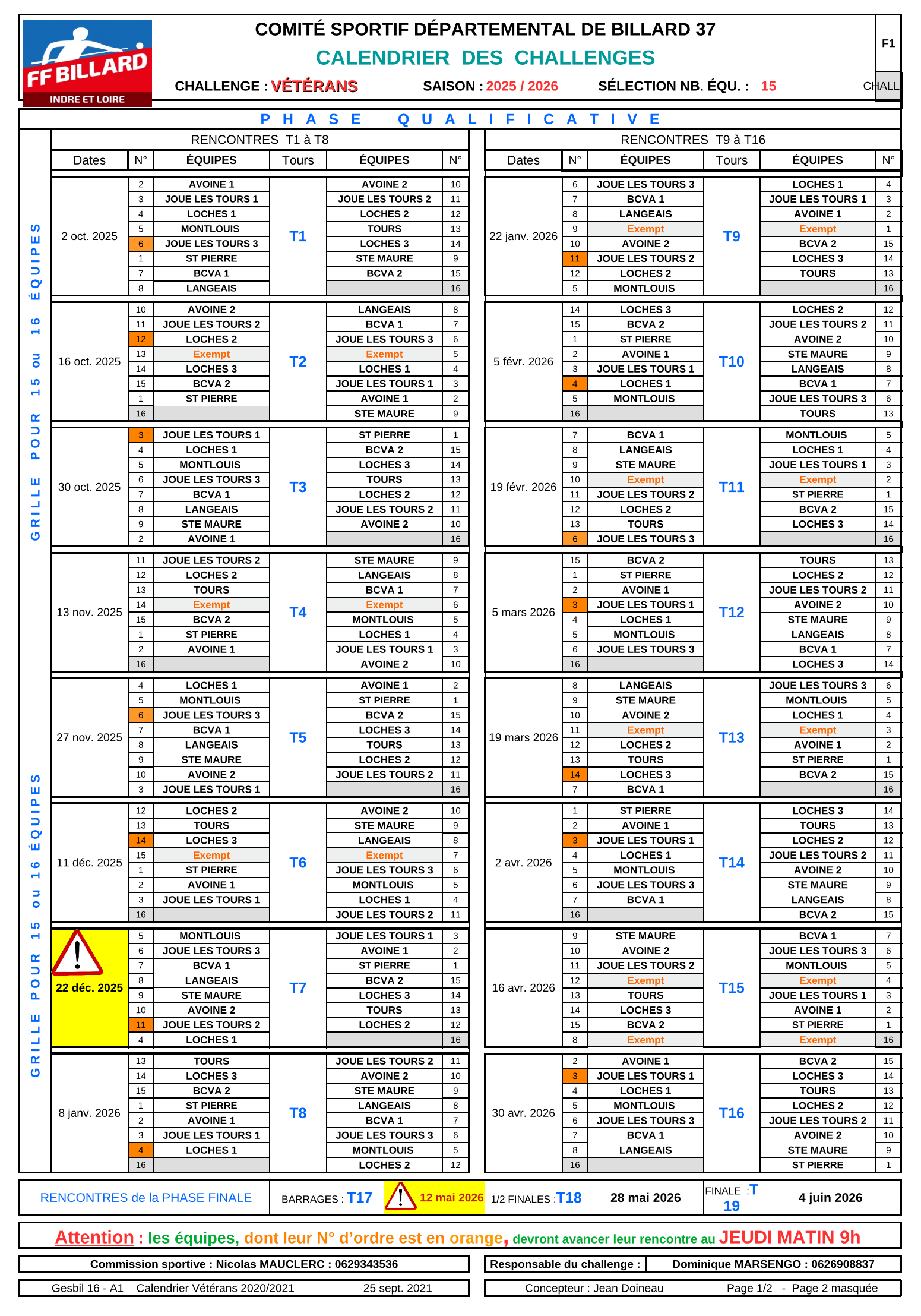 Calendrier Vété 2025 2026 V2 Définitif