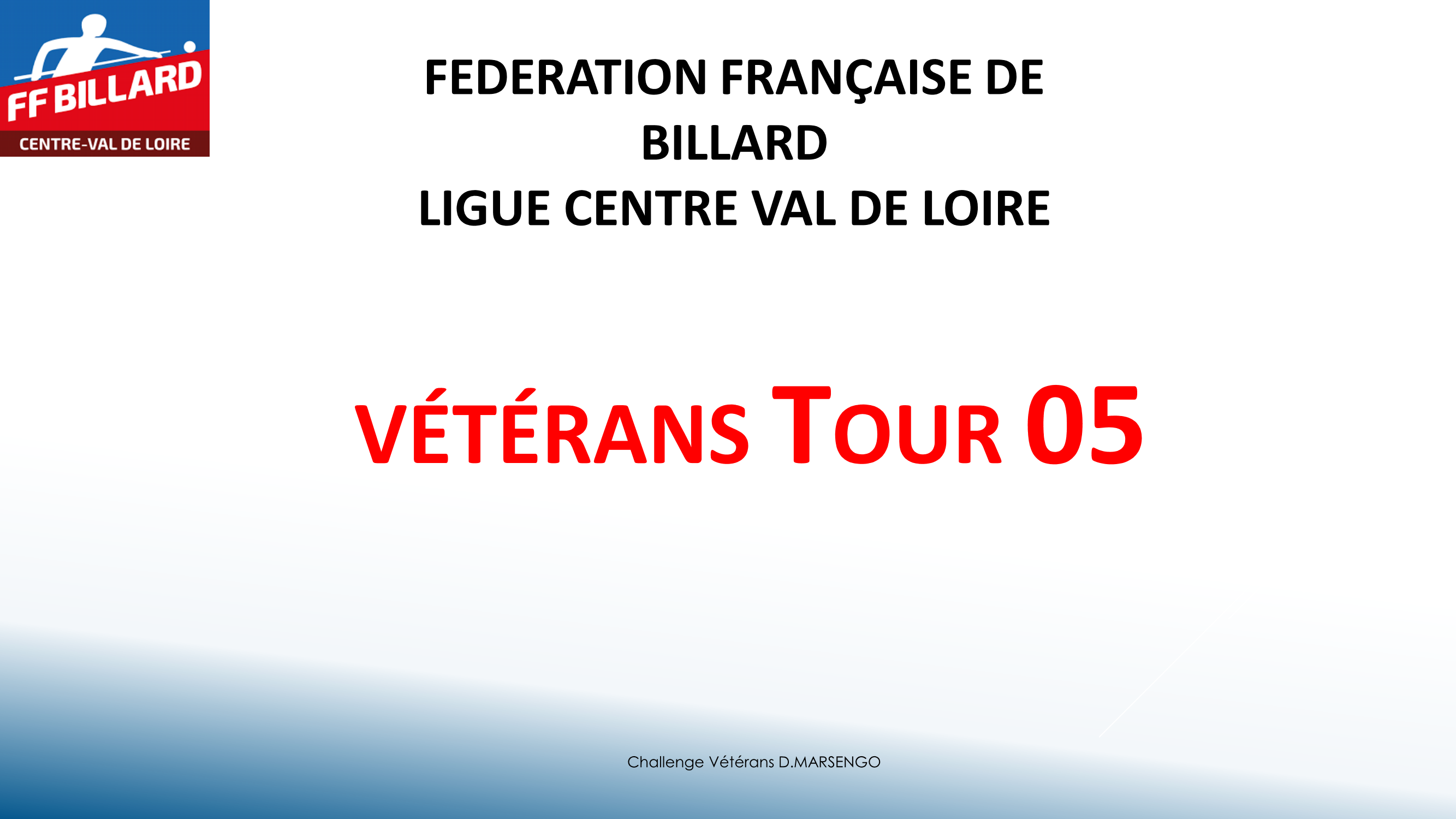 CSDB 37 Challenge Véterans T5 2025 2026. Page 1