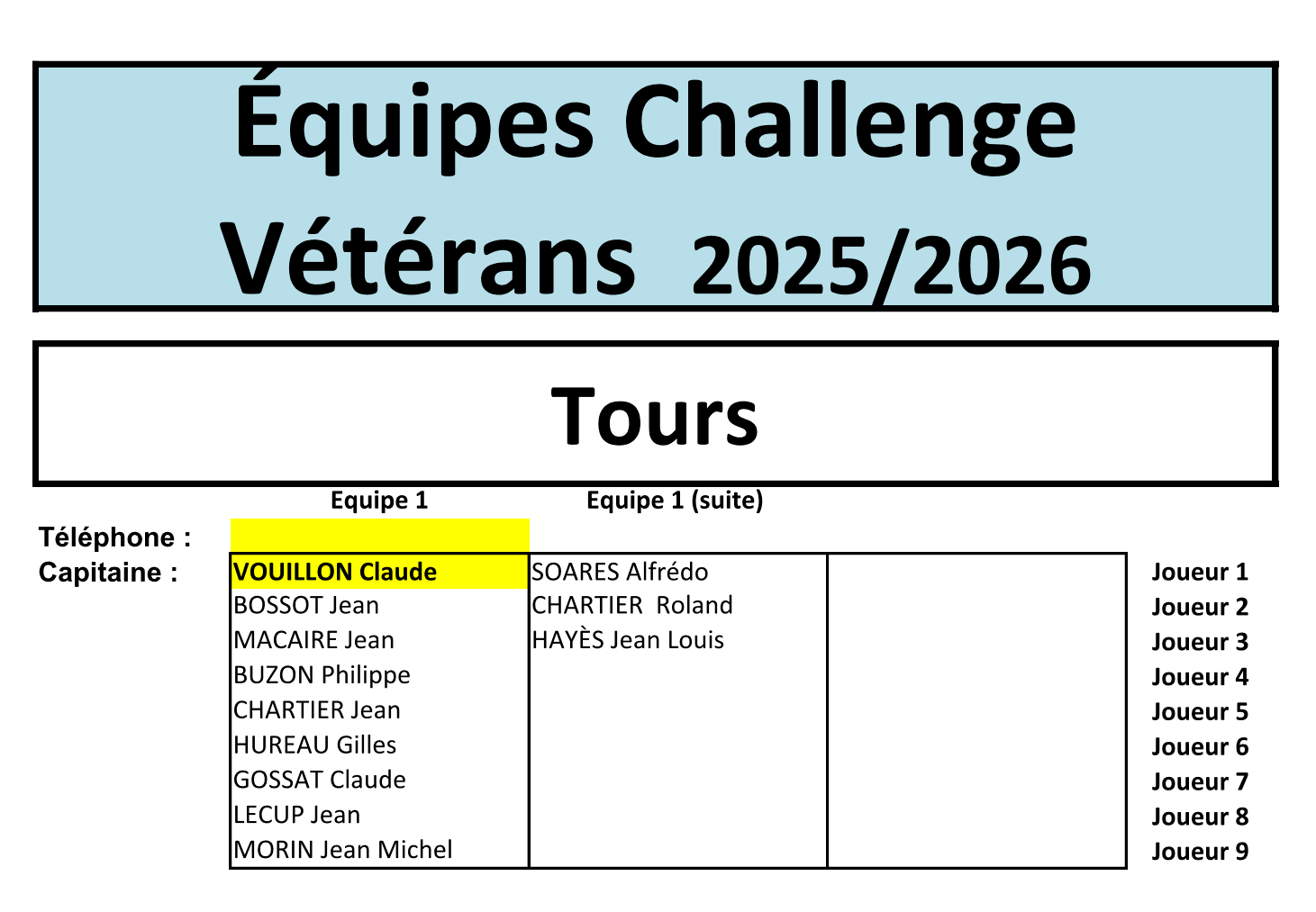 CSDB 37 Challenge Vétarans 2025 2026v vListes des équipes Page 9