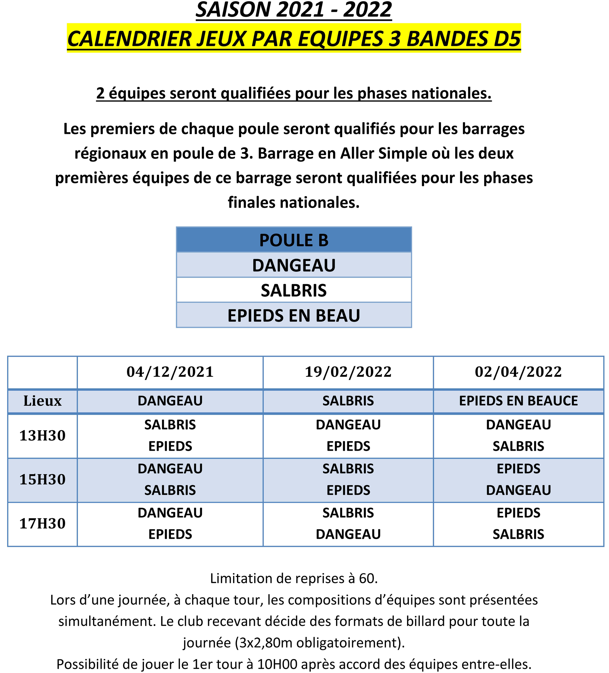 LBCVL 3 Bandes D5 Calendrier des rencontres 2021 2022 V1 du 20 10 Page 8
