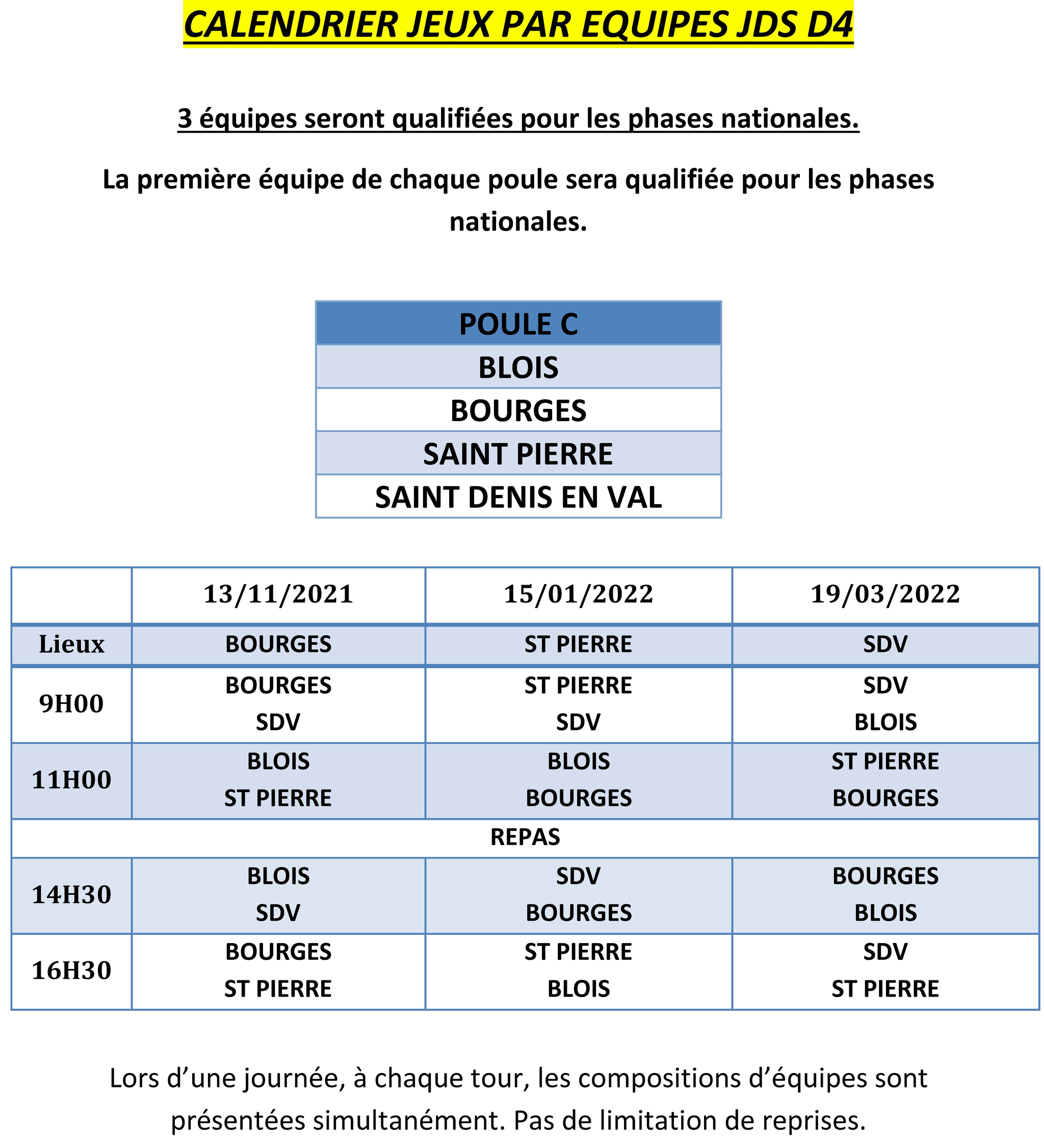 LBCVL JDS D4 Calendriers des rencontres 2021 2022 V1 du 25 10 Page 4