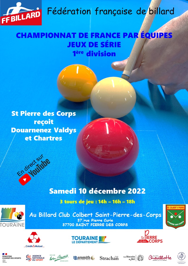 Affiche JDS D1 10 12 2022