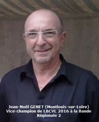 LBCVL Bande R2 Résultats finale ligue 2016 Genet J N