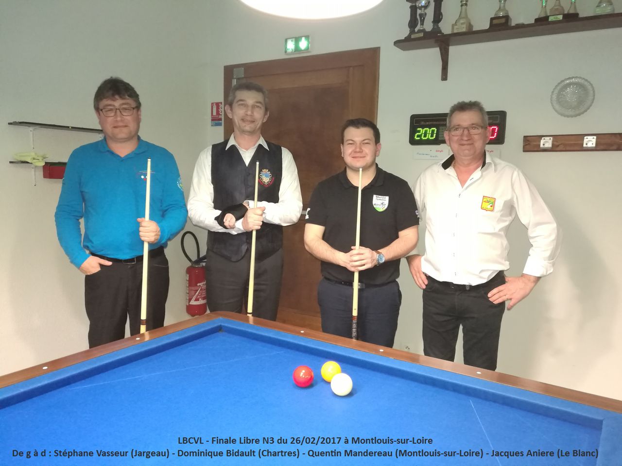 LBCVL Libre N3 Finale du 26 02 2017 à Montlouis sur Loire 1