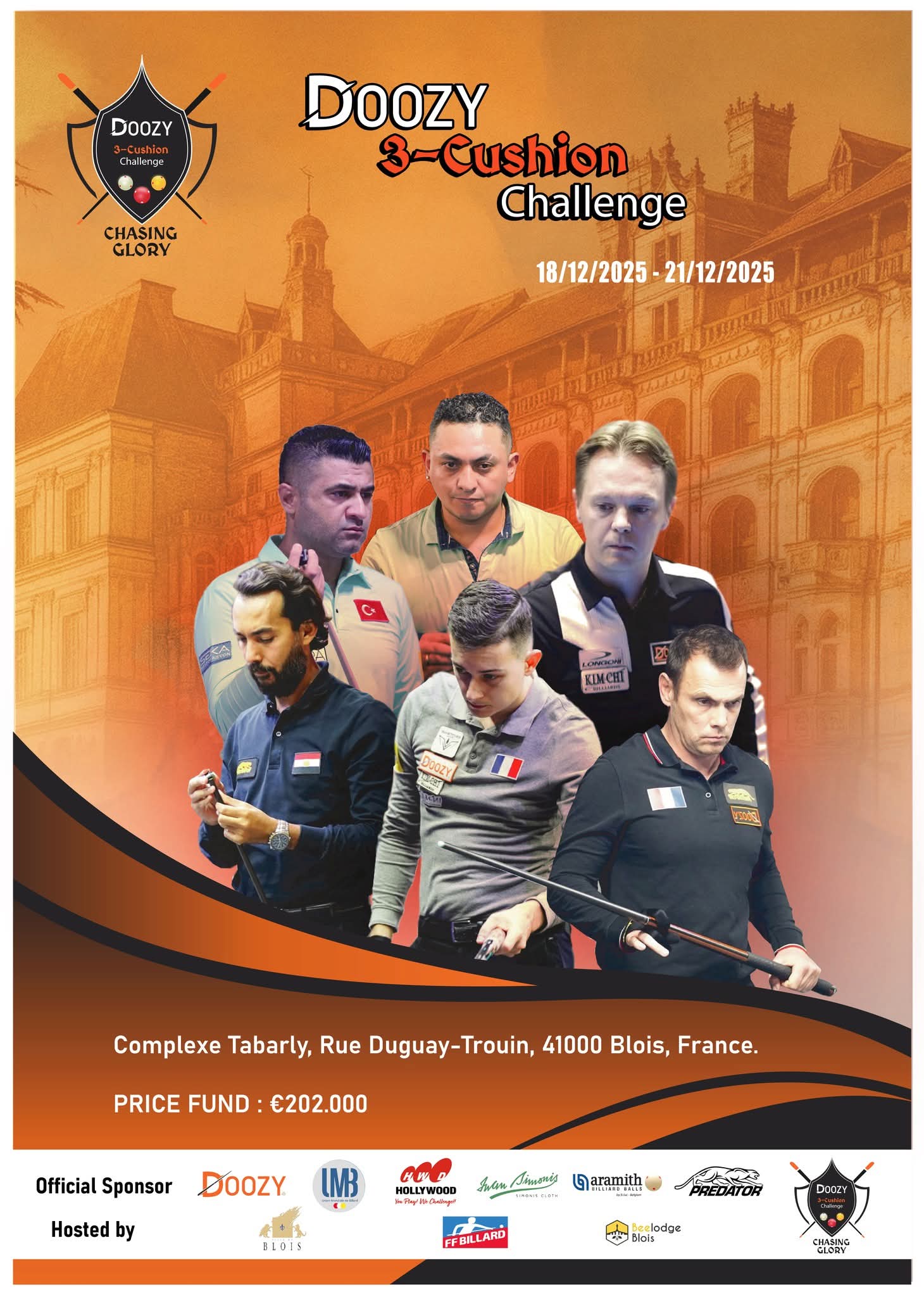 Doozy Callenge 3 Bandes 2025 affiche