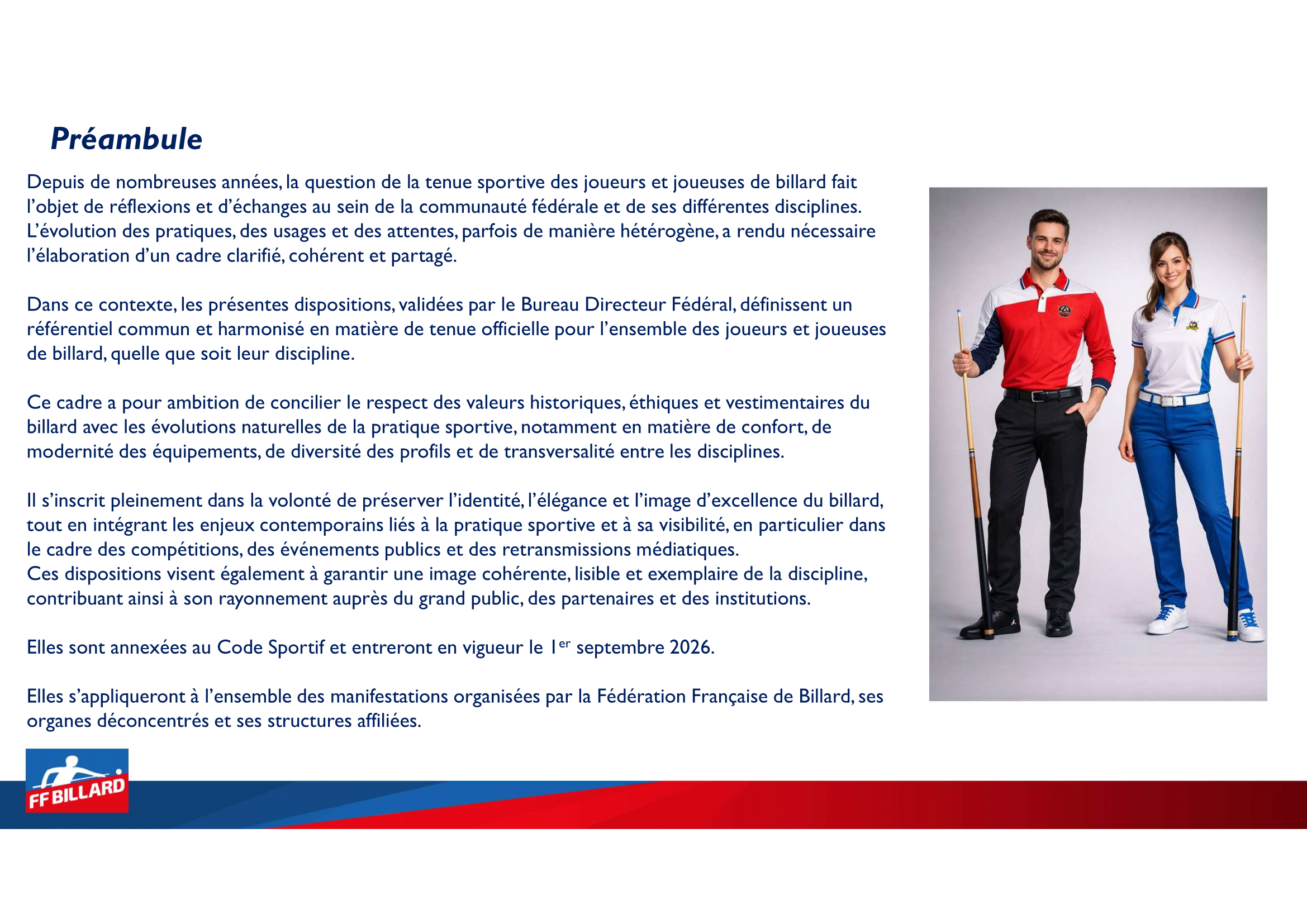 FFB Tenue sportive 2026 Page 2