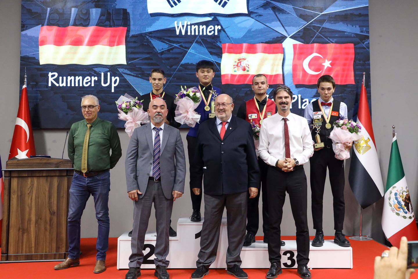 CM 3 Bandes Juniors Ankara 2023 Podium